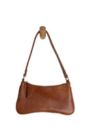Nicolette Curved Topzip Shoulder/ Crossbody