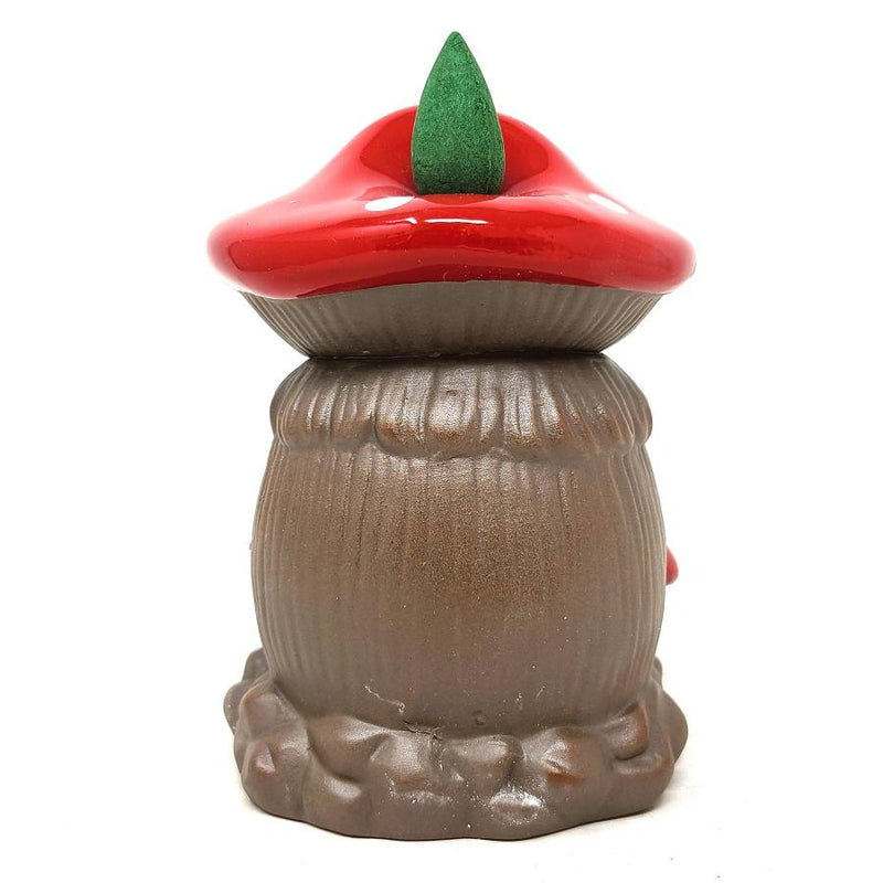 Mushroom House Backflow Cone Incense Burner