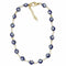 Blue Eye Gold Link Anklet