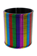 Large Metallic Rainbow Ombre Magic Slinky Toy