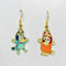 Cute Little Dog Earrings