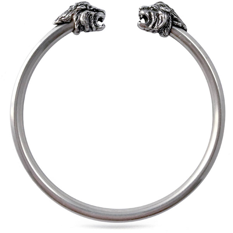 Lion Head Cuff Bracelet