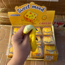Crackling Crunchy Square Cheese Squishy