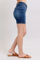 Judy Blue - High Waisted Bermuda's with Back Flap Pocket