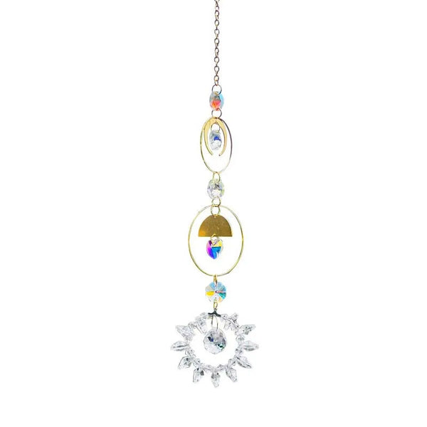 Crystal Dreamcatcher Suncatcher