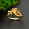 Bronze Chanterelle Mushroom Ring