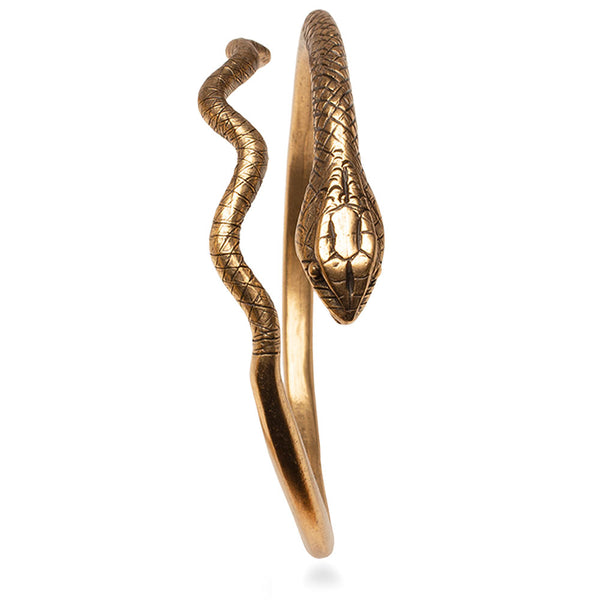 Egyptian Snake Cuff Bracelet - Adjustable