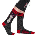 Elvria Mistress of the Dark Crew Socks