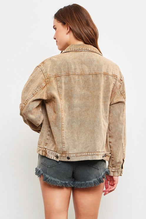 Cinnamon Denim Jacket