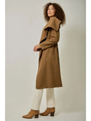 Shawl Collar Long Coat