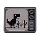 Dino in Desert Enamel Pin