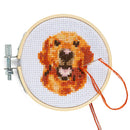 Dog Mini Cross Embroidery Kit