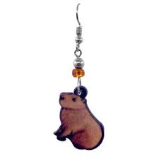Acrylic Capybara Earrings