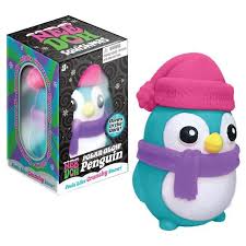 NeeDoh Squishmas Polar Glow Penguin