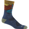 Men's Chasing Waterfalls Micro Crew Lightweight Hiking Socks