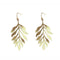 Metal Leaf Earrings