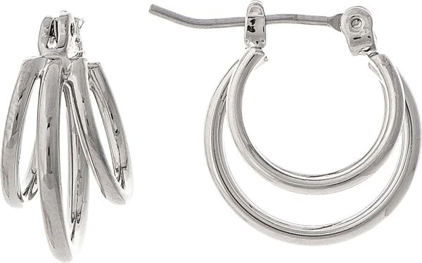 Triple  Loopy Hoop Earring