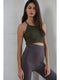 Knock Out Halter Top - Moss