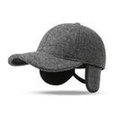 Unisex Fall/Winter Cap with Adjustable Strap And Ear Flaps