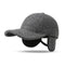 Unisex Fall/Winter Cap with Adjustable Strap And Ear Flaps