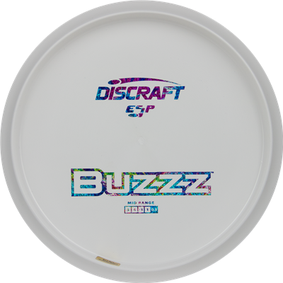 White ESP Buzzz Bottom Stamp Discraft Disc