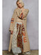 Love Letter Printed Peace Solid Berber Sweater Cardigan