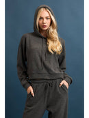 Brushed Rib Hoodie