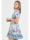 Tiered Skirt SS Dress