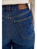 Judy Blue - HW T.C. Claudia Ankle Wide Dk Deep Indigo