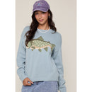Fish Sweater Blue