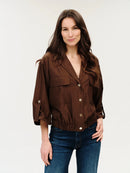 Celine Double Pocket Elastic Hem Jacket