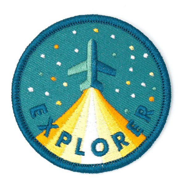 Explorer Iron On Patch