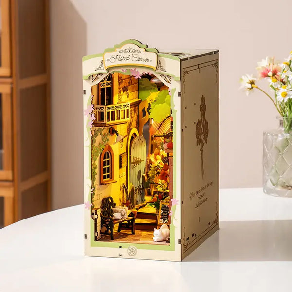 DIY Book Nook & Wonderland Floral Corner