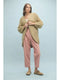 Open-Knit Chunky Sweater Cardigan