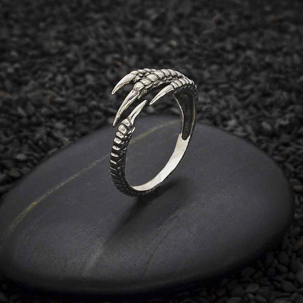 Adjustable Bird Claw Ring