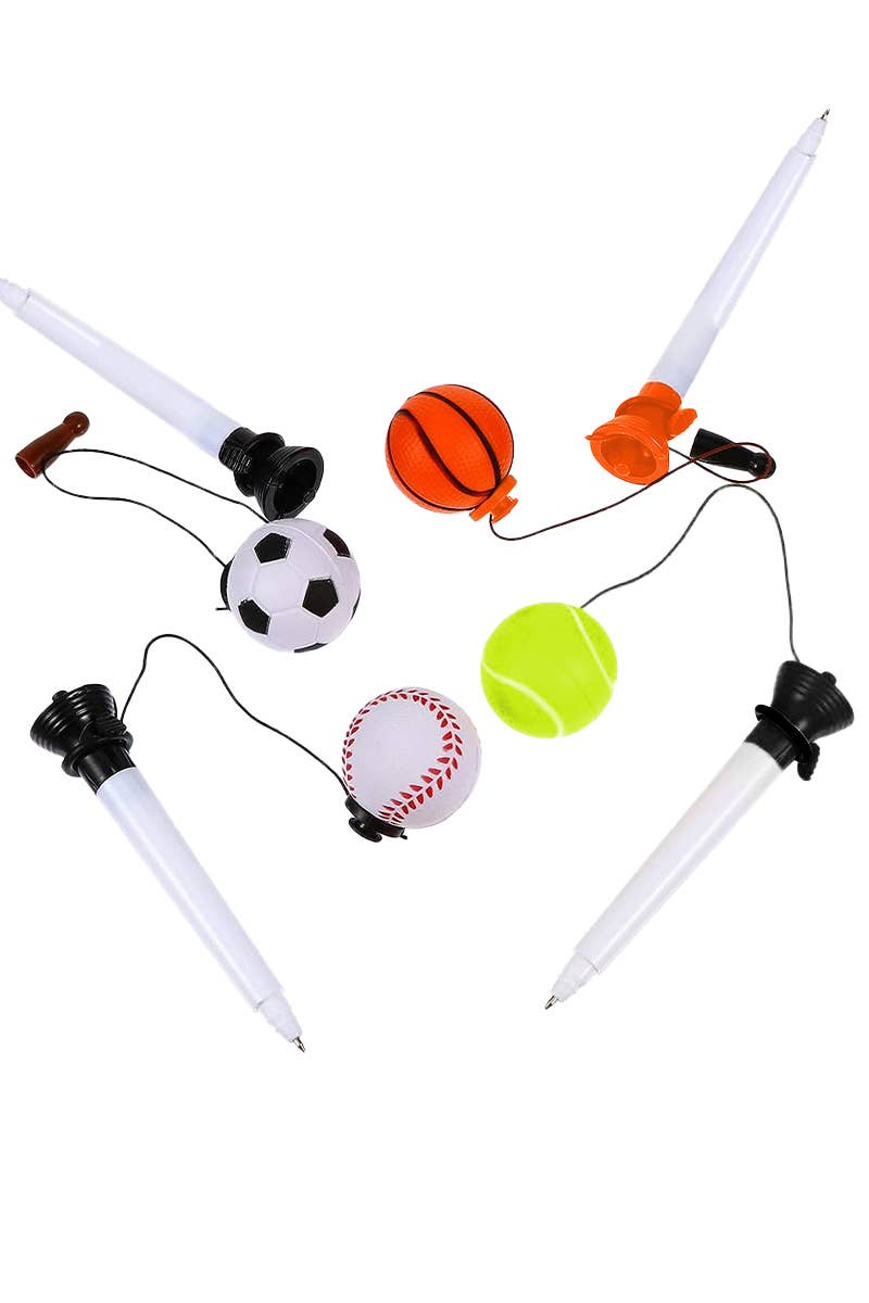 Sports Ball Bouncing Ejection Pen