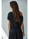 Knit Polyester Spandex One Shoulder Sleeveless Top