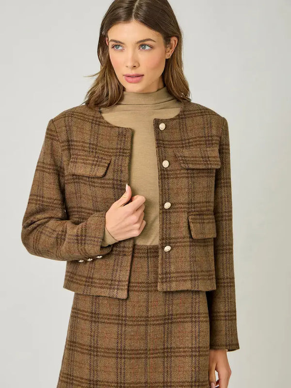 Plaid Jacket