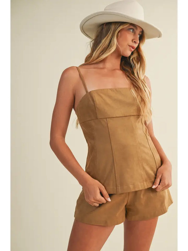 Straight Neck Cami Top
