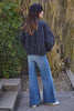 Quilted Knit Mineral Washed Jacket