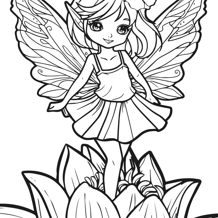 Fairyland Fun XXL Coloring Book