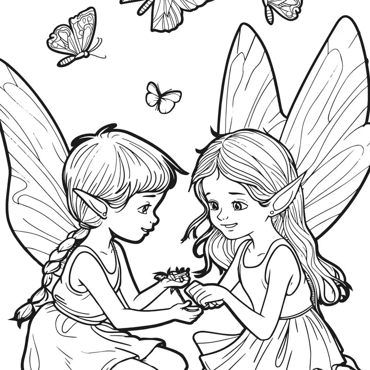 Fairyland Fun XXL Coloring Book