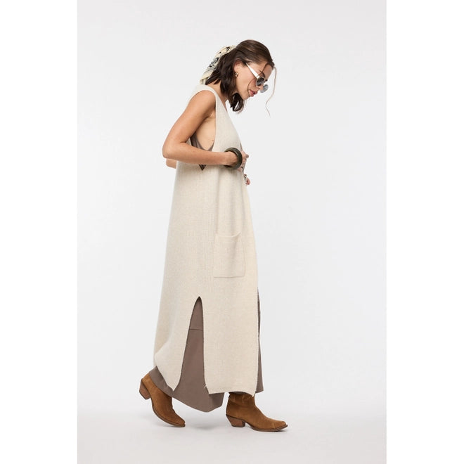 Long Sweater Vest Cardigan