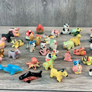 Assorted Mini Ceramic Figurines 1”