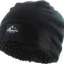 Fleece Beanie Sherpa Fleece Lined