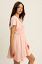 Lace Trim Babydoll Mini Dress