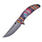 Indian Feather Blade Knife
