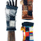 Fingerless Gloves Colorblock Handstitched