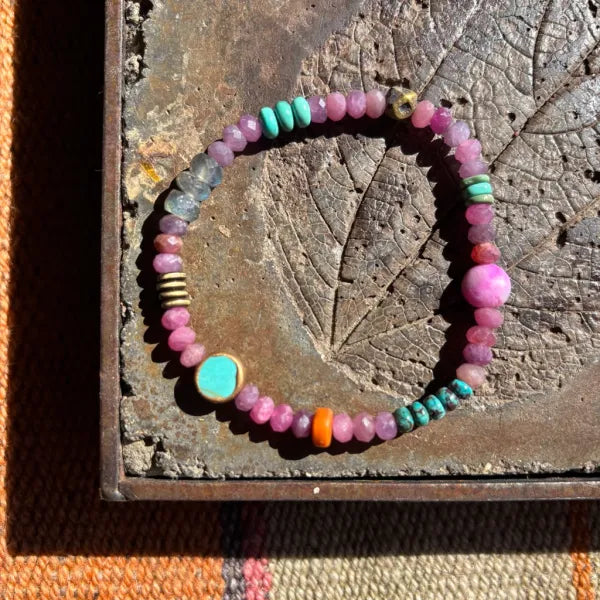 5mm Ruby Stretch Bracelet