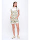 Floral Garden Print Shortalls